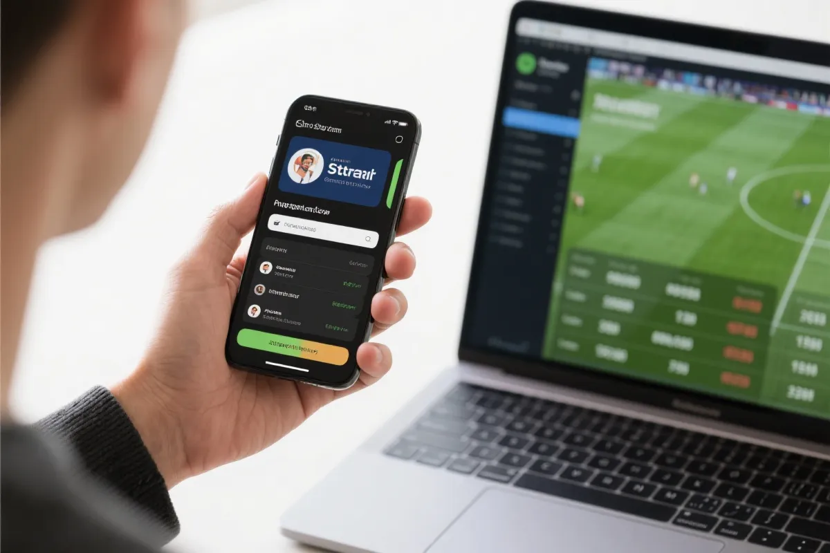 观赛与数据同步示意图